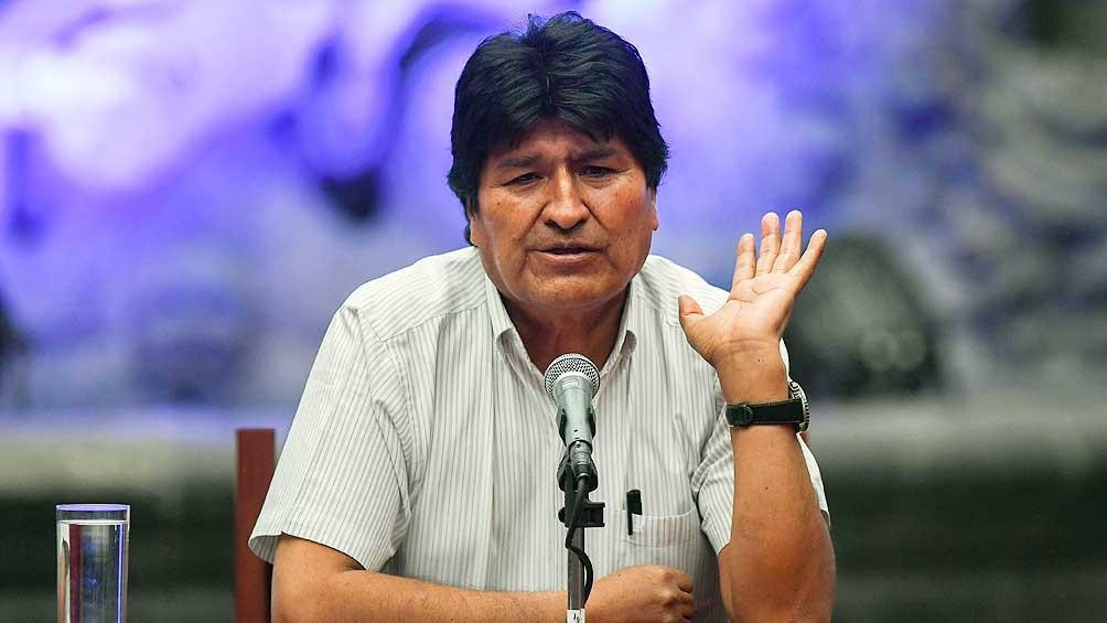 Evo Morales, ex presidente de Bolivia