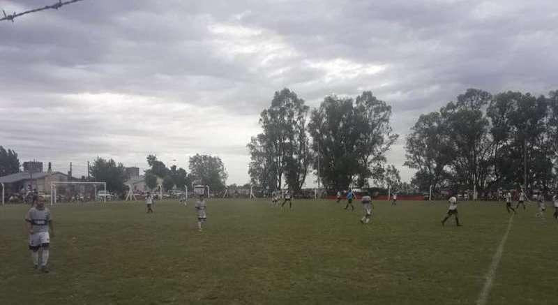 Rayo en medio de un partido