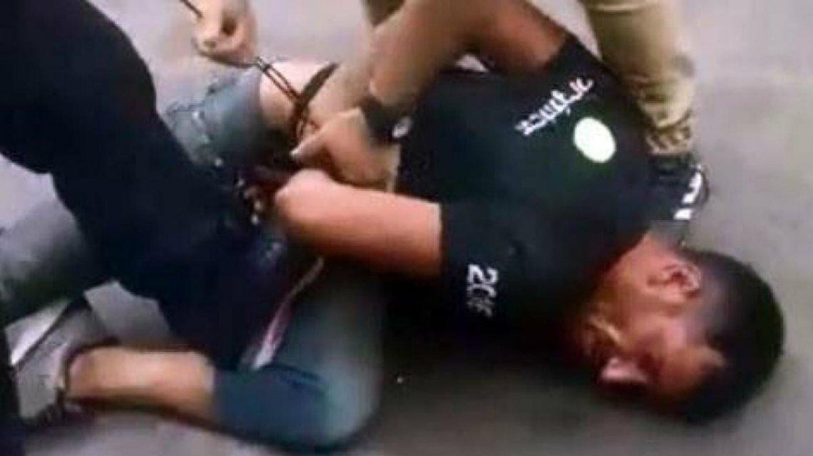 Violador de Hudson, captura de video donde es detenido