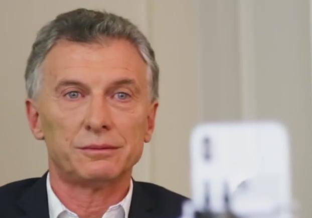 Mauricio Macri, vivo Instagram