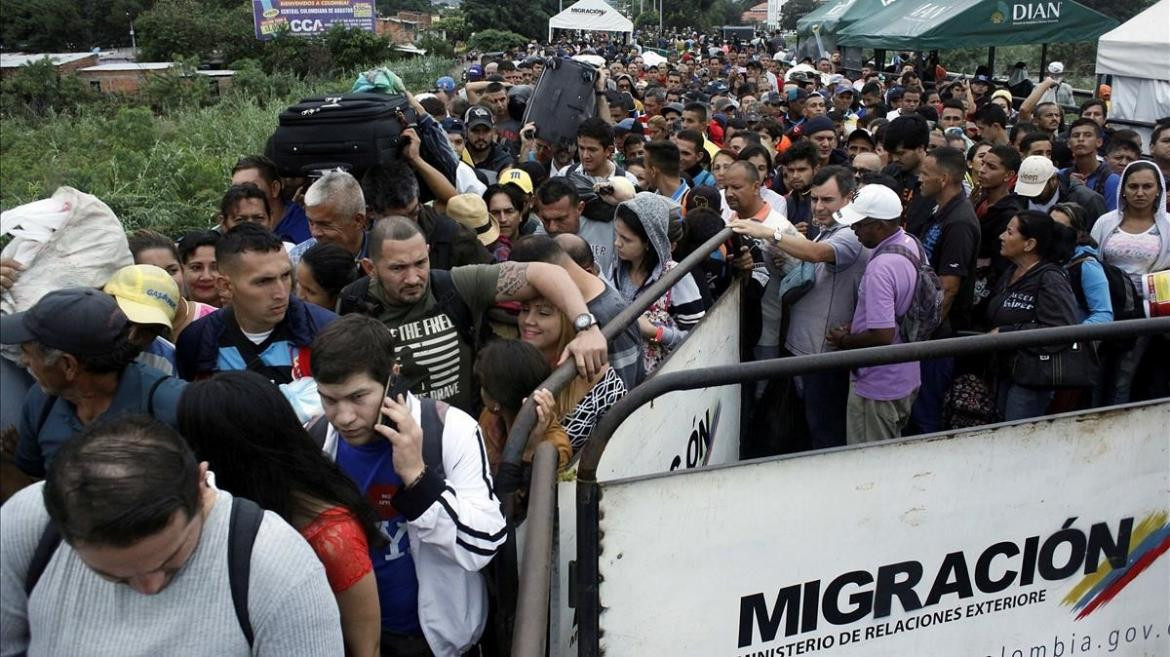 Crisis migratoria en Venezuela