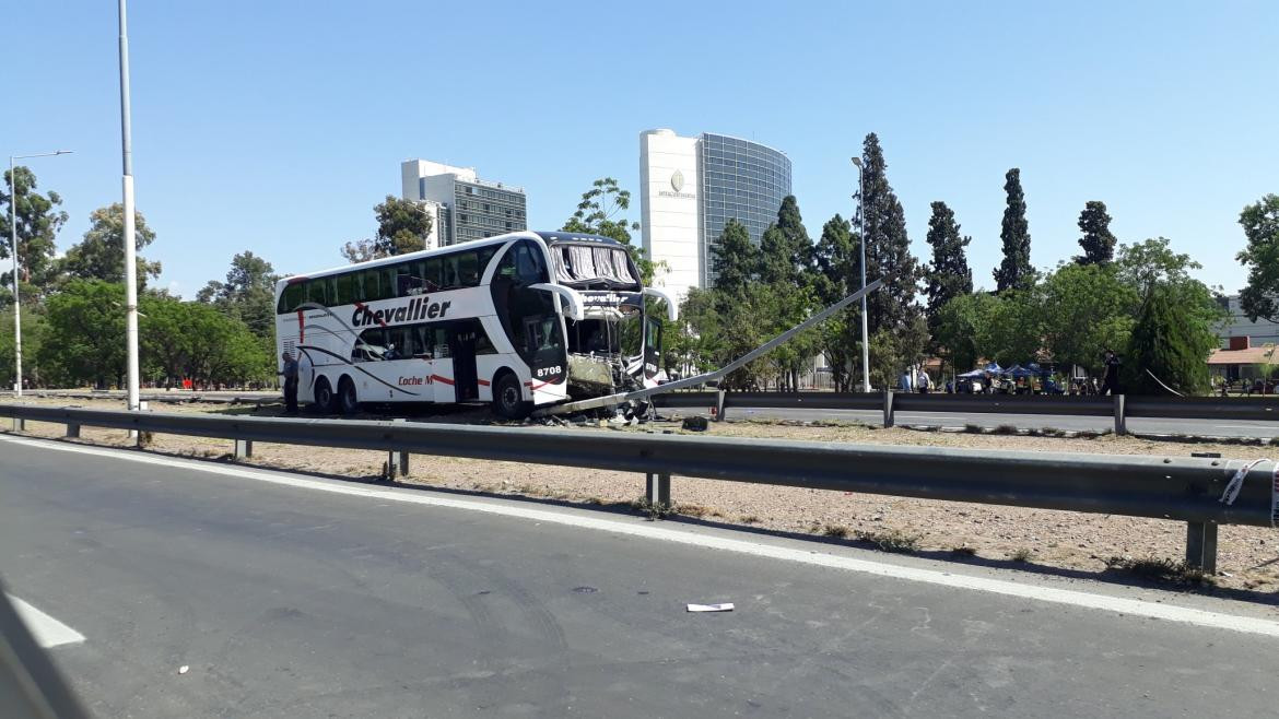 Choque en Mendoza, heridos