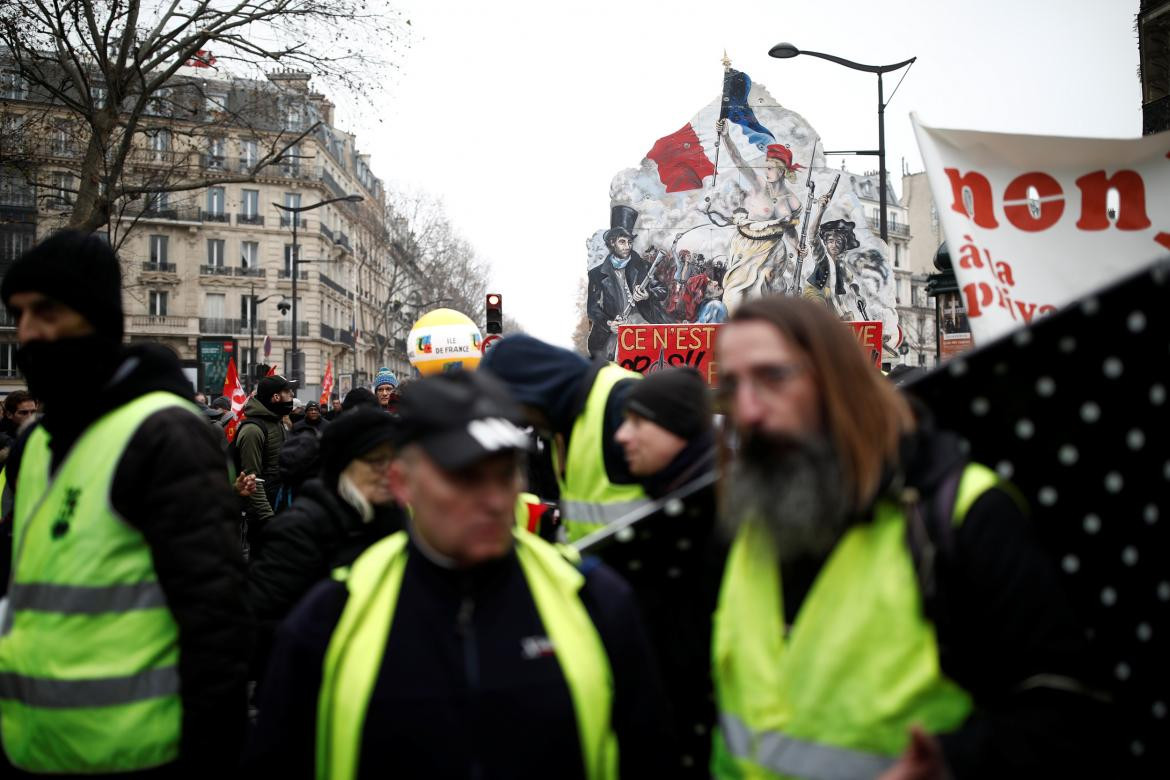 Huelga en París, protestas, REUTERS