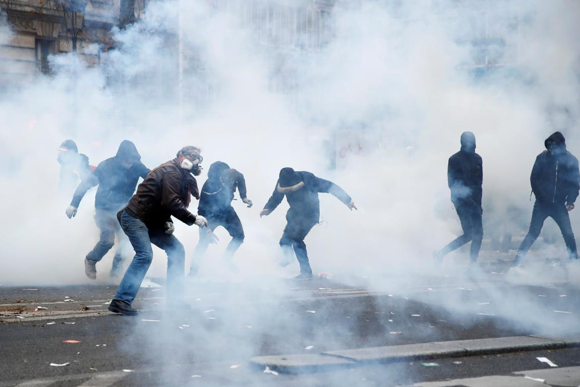 Huelga en París, protestas, REUTERS