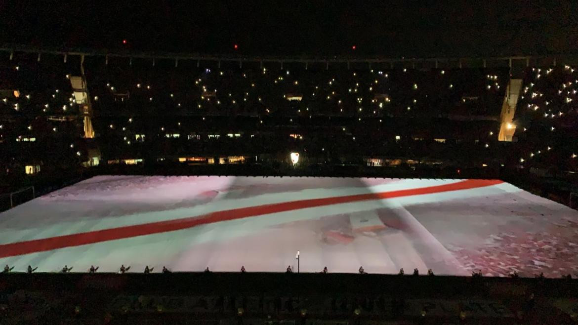 Fiesta en el Monumental, aniversario de River campeón