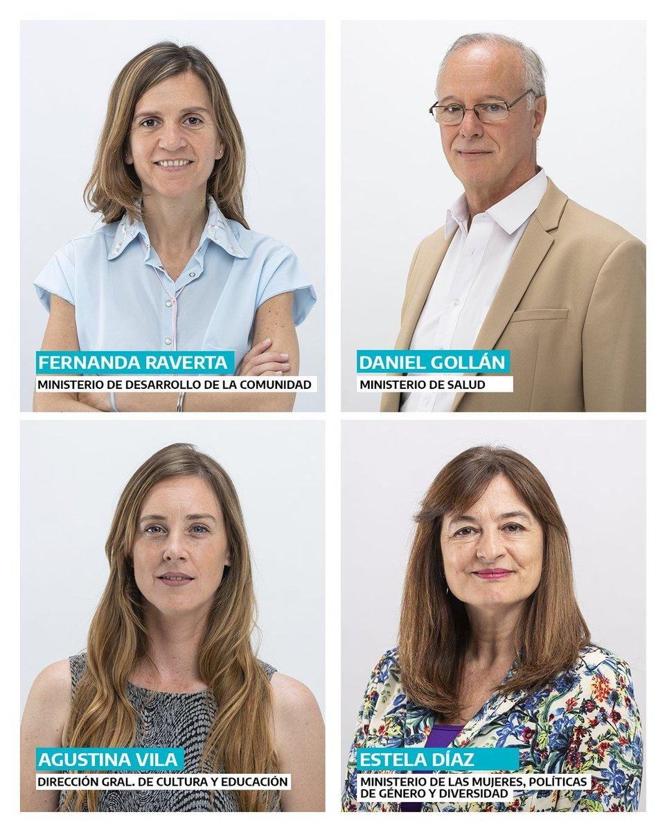 Gobernación bonaerense, equipo de Kicillof, Raverta, Gollán, Vila, Díaz