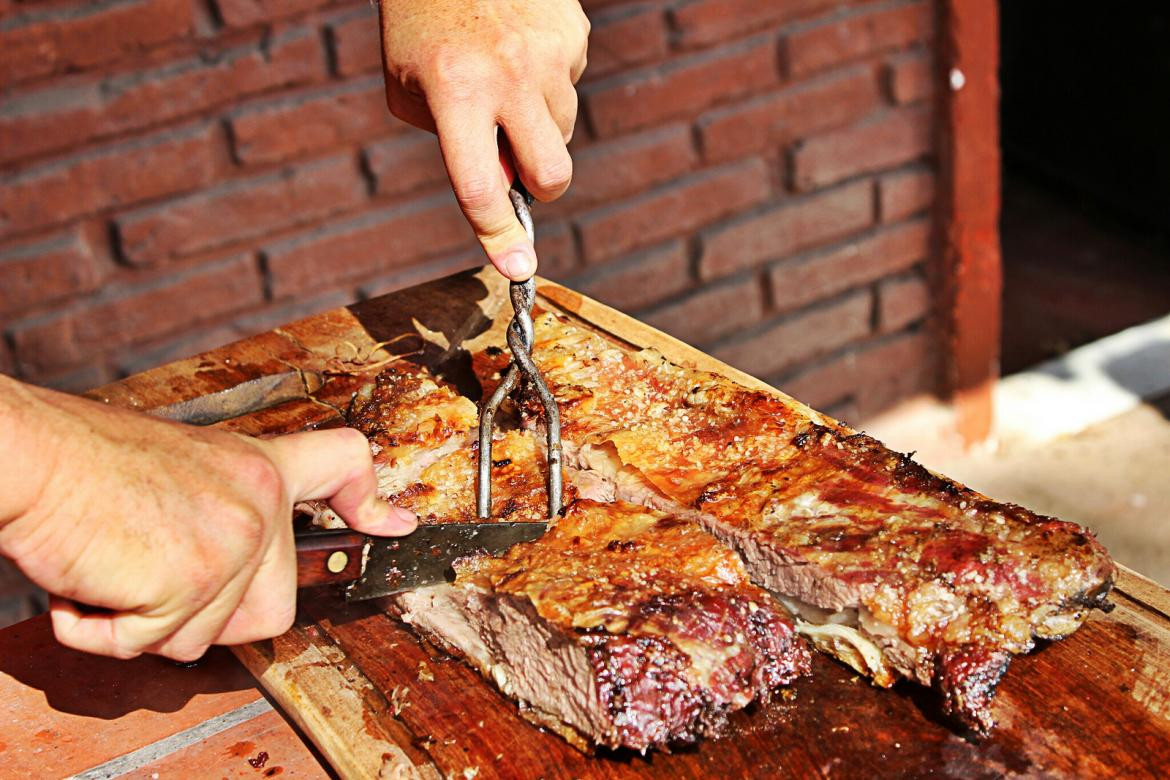 Asado, aumento de precios