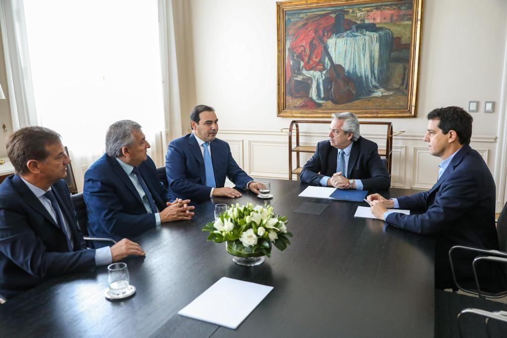 Alberto Fernández recibió a los gobernadores radicales Morales, Suárez y Valdés, Frente de Todos