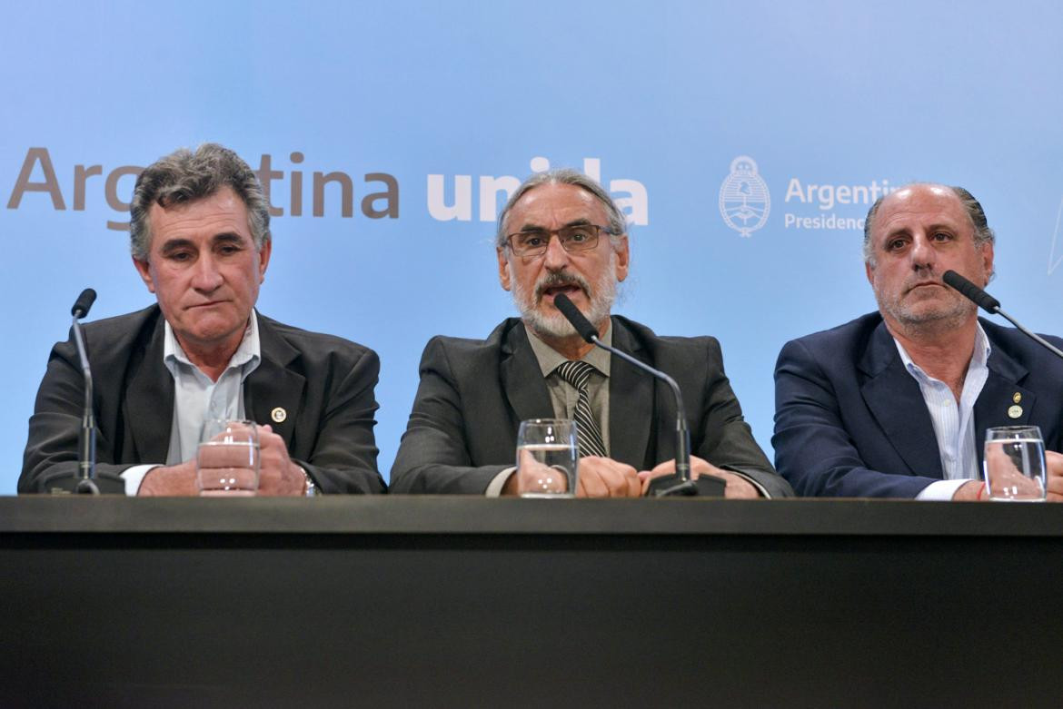 Luis Basterra, ministro de Agricultura y Mesa de Enlace, NA