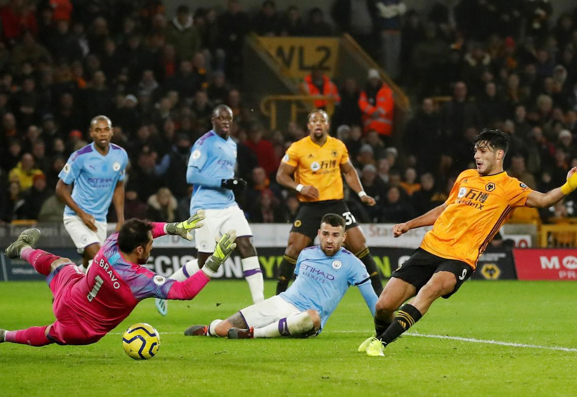 Premier League, Wolverhampton vs. Manchester City, REUTERS