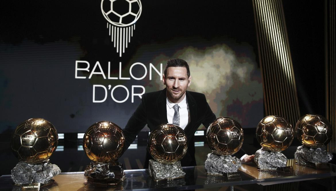 Lionel Messi ganó su sexto Balón de Oro, Agencia NA