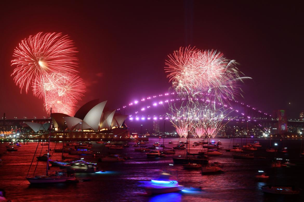 Festejos por año nuevo, Nueva Zelanda, REUTERS