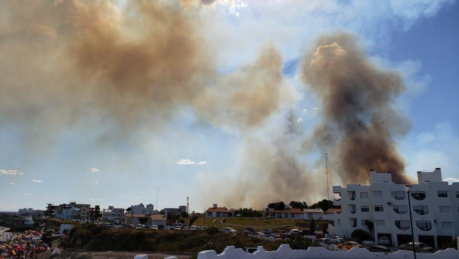 Incendio Las Grutas