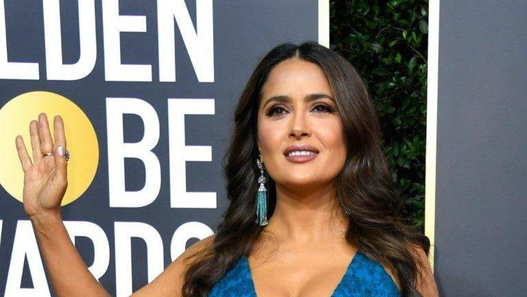 Salma Hayek Golden globes