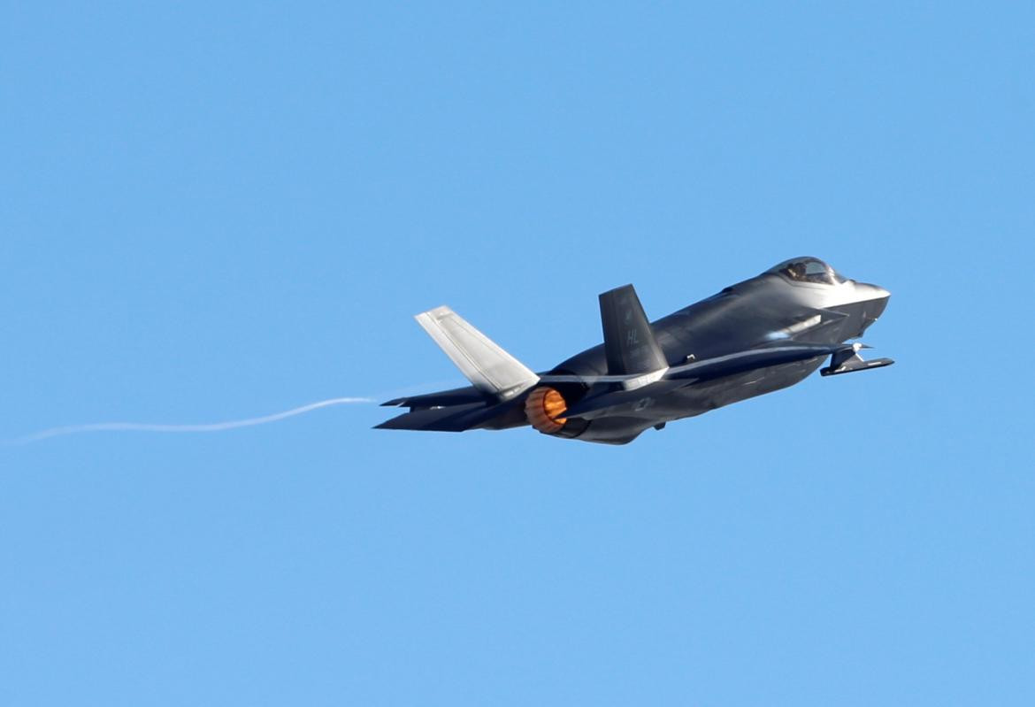 52 F-35 ejercicio aéreo Estados Unidos, REUTERS