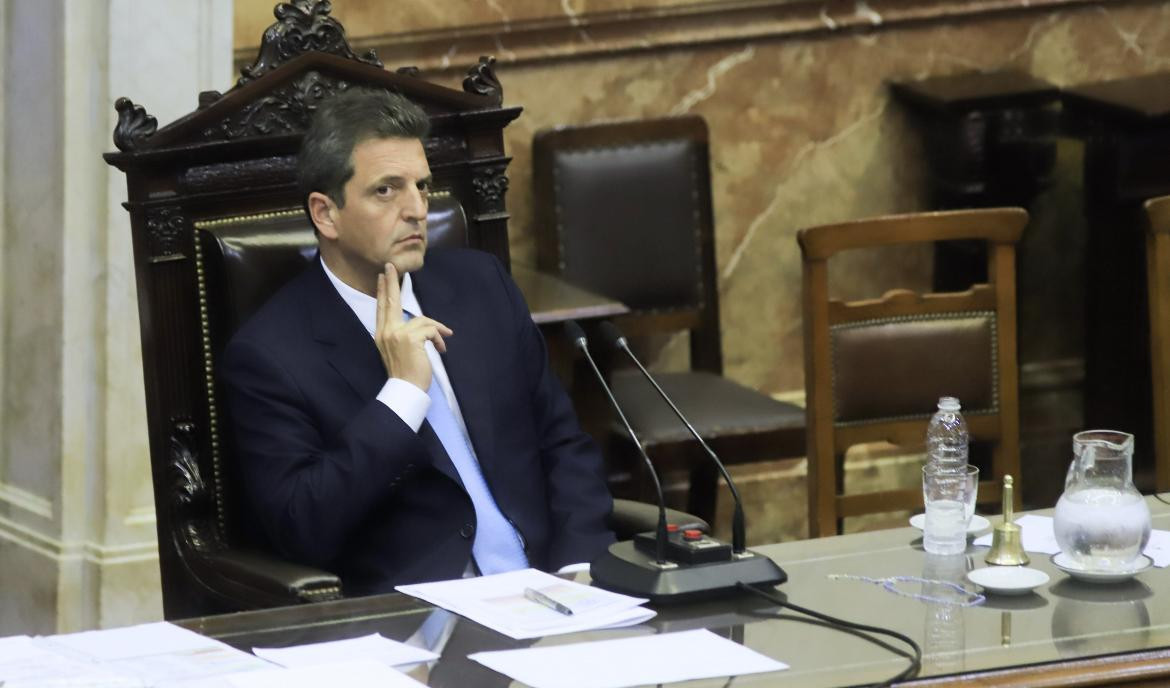 Sergio Massa, presidente de la Cámara de Diputados, Agencia NA