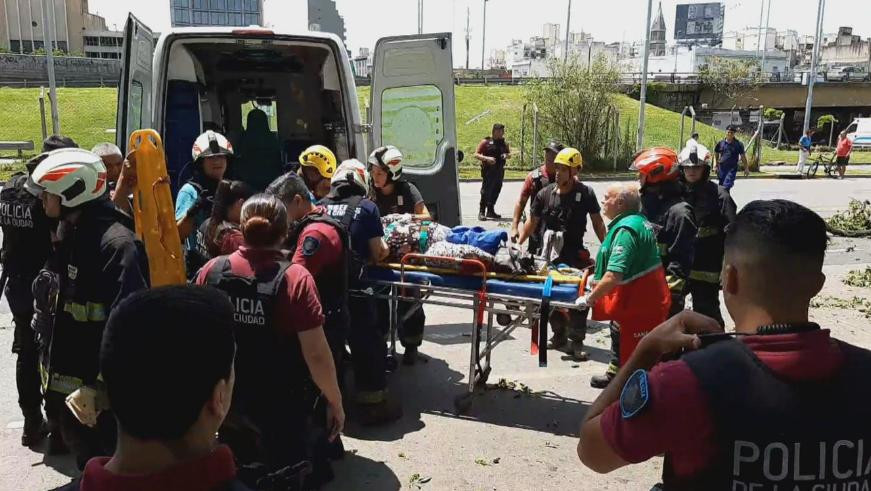 Mujer aplastada por árbol en Constitución