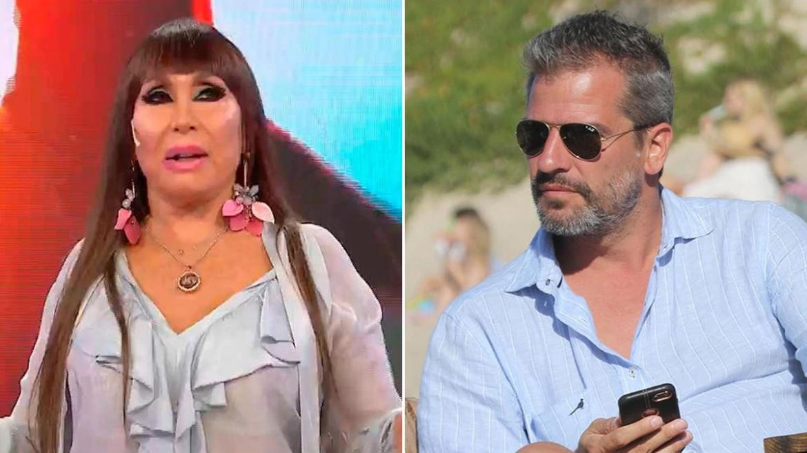 Moria Casán y Patricio Gimenez