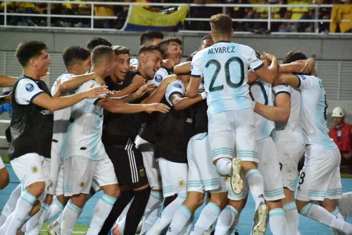 Argentina en el debut del preolímpico