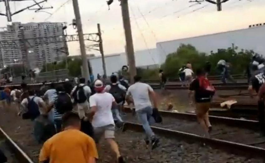 Caos en el tren Roca por corte de vías en Avellaneda	