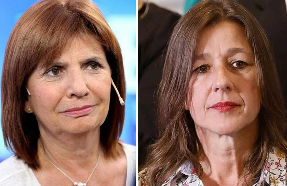 Patricia Bullrich y Sabina Frederic