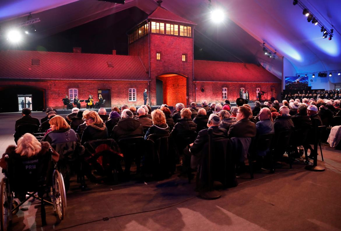 Auschwitz, aniversario de liberación, campo de concentración, Holocausto (Reuters)