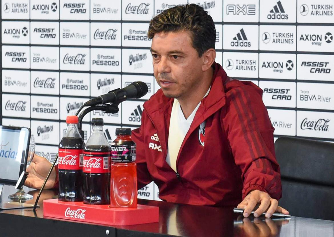 Marcelo Gallardo, DT de River Plate, NA