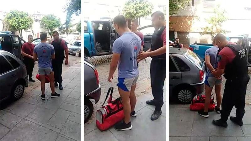 Personal trainer, detención