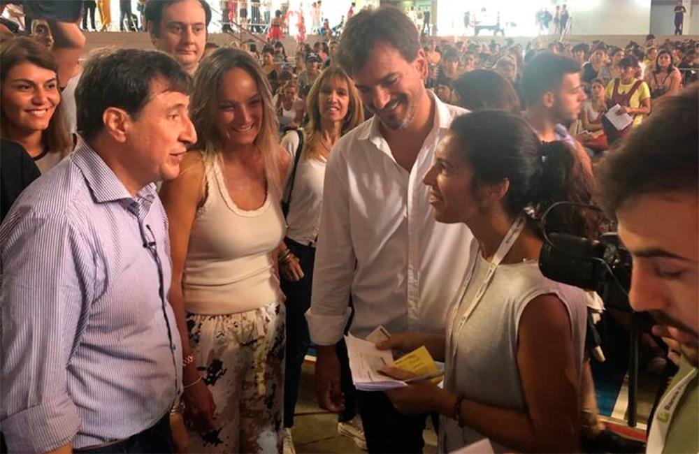 Malena Galmarini y Ministro Arroyo, tarjeta alimentaria, Tigre