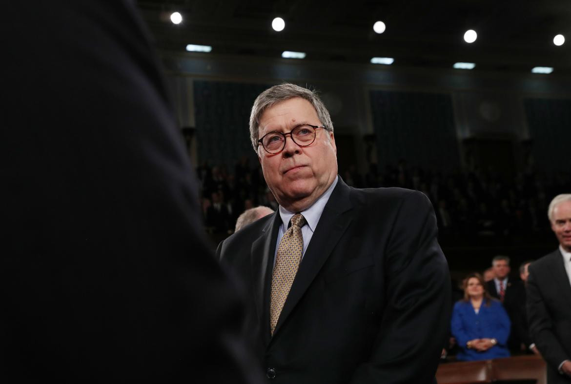 El Fiscal General de Estados Unidos, William Barr (REUTERS)