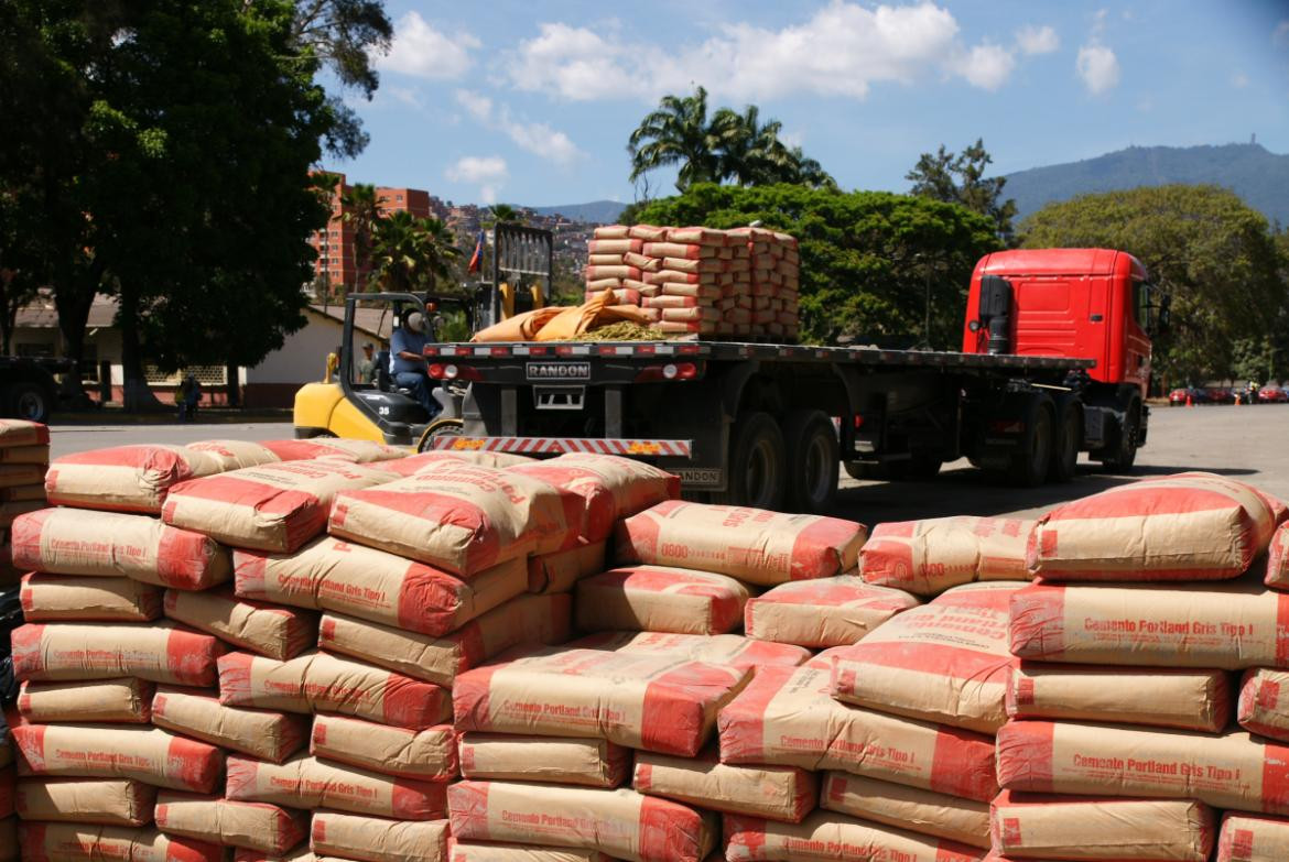 Venta de cemento, caída en enero