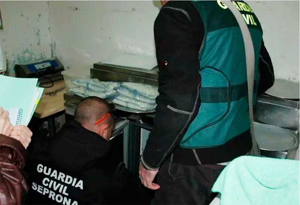 Argentinos que vendían pizzas caseras, Guardia Civil, España (Foto: Guardia Civil)