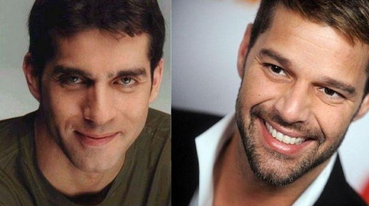 Juan Castro y Ricky Martin