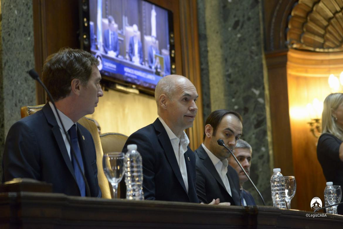 Horacio Rodríguez Larreta en apertura de sesiones ordinarias en la Ciudad