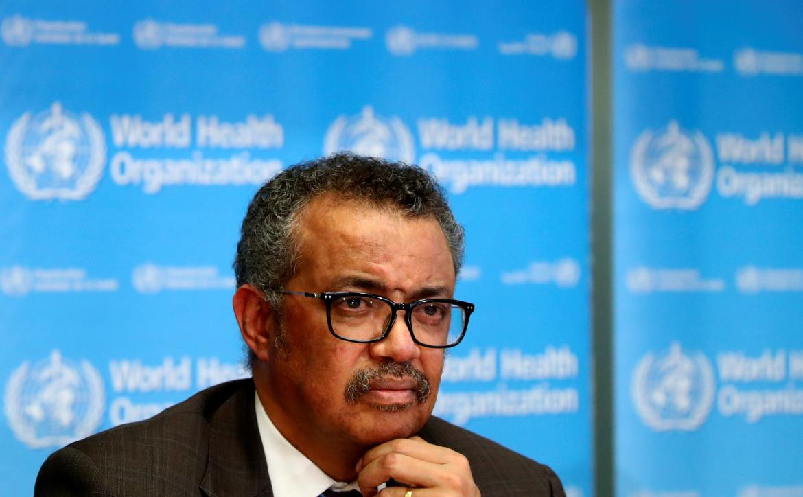 Tedros Adhanom Ghebreyesus, director de la OMS, REUTERS