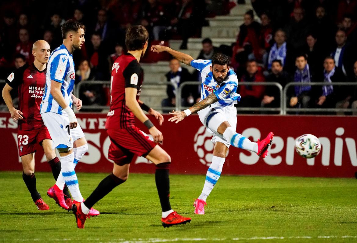 Mirandés vs, Real Sociedad, Copa del Rey, REUTERS