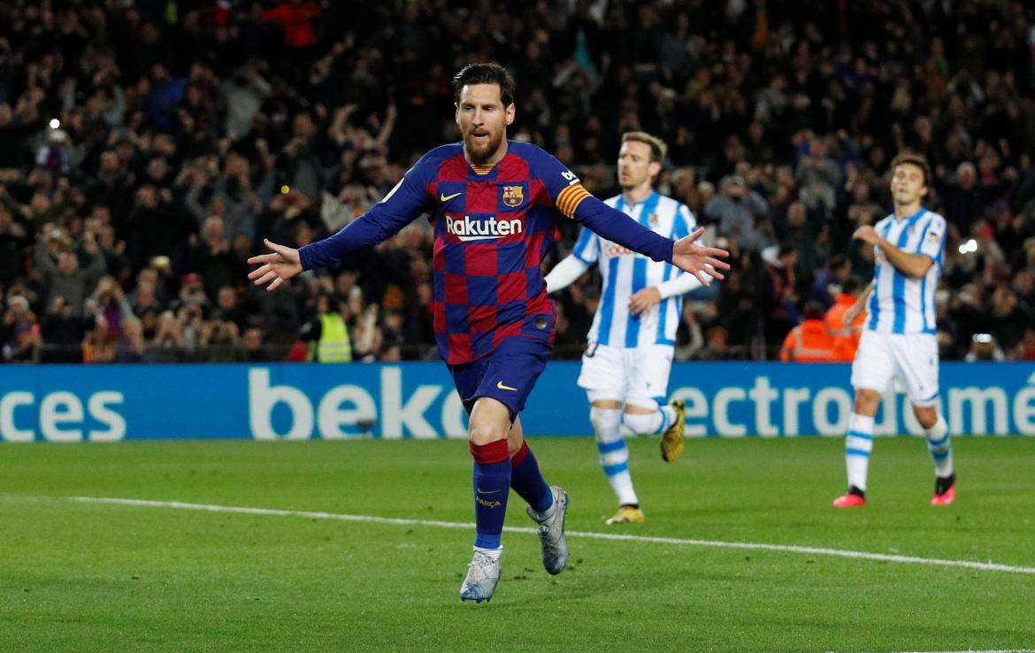 Barcelona vs Real Sociedad, La Liga, REUTERS