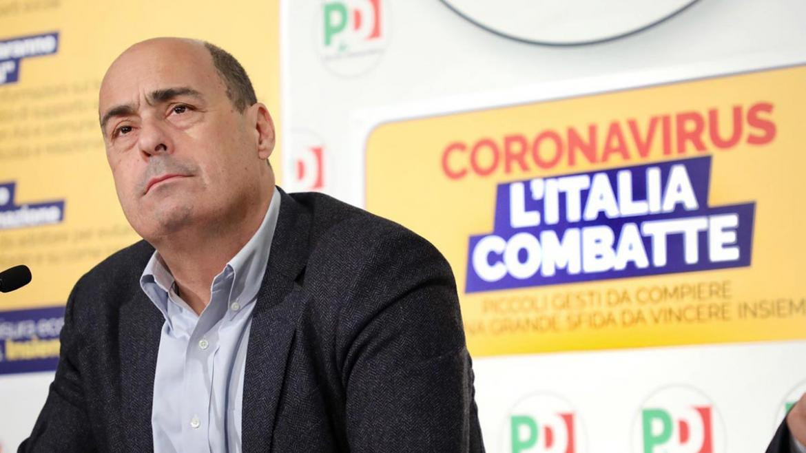 Nicola Zingaretti, Italia, coronavirus