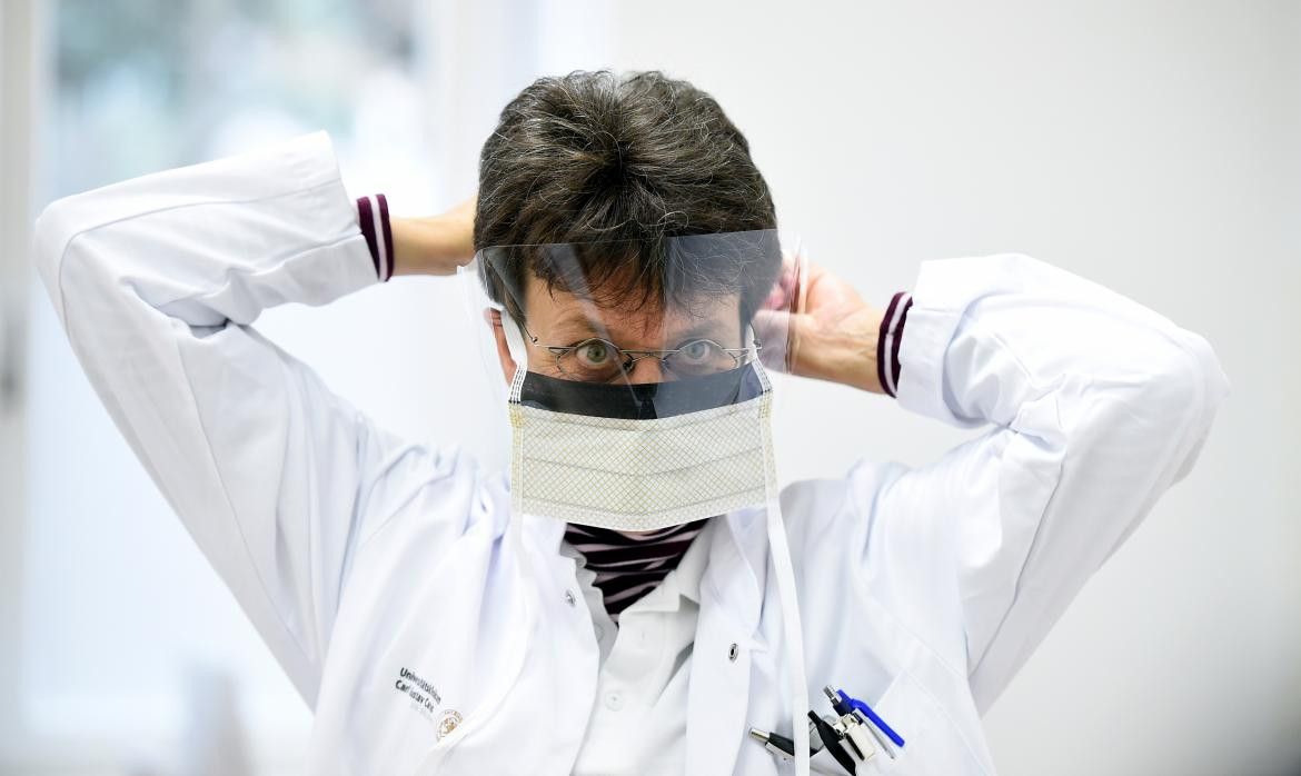 Control de coronavirus en Alemania; REUTERS