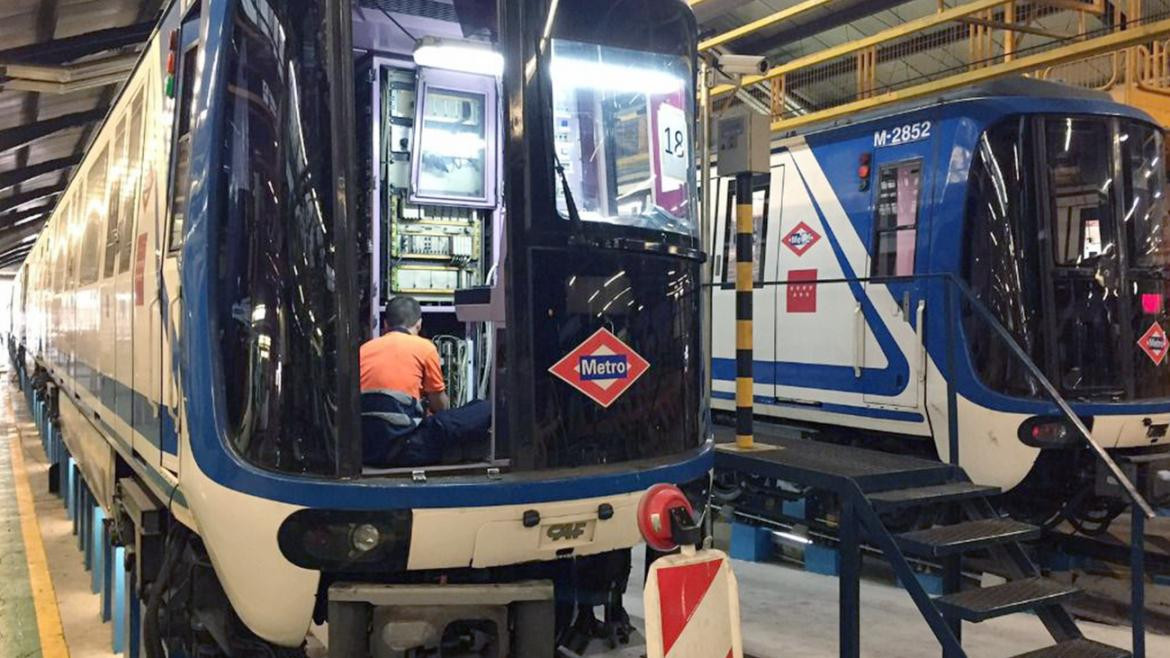 Madrid, transporte público, coronavirus