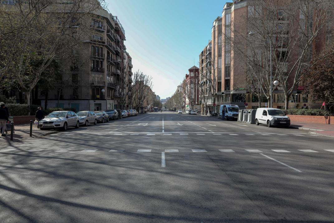 Coronavirus, Argentina, calles vacías