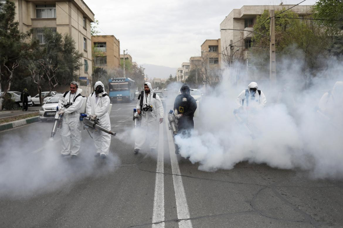 Coronavirus, pandemia, fumigación, REUTERS