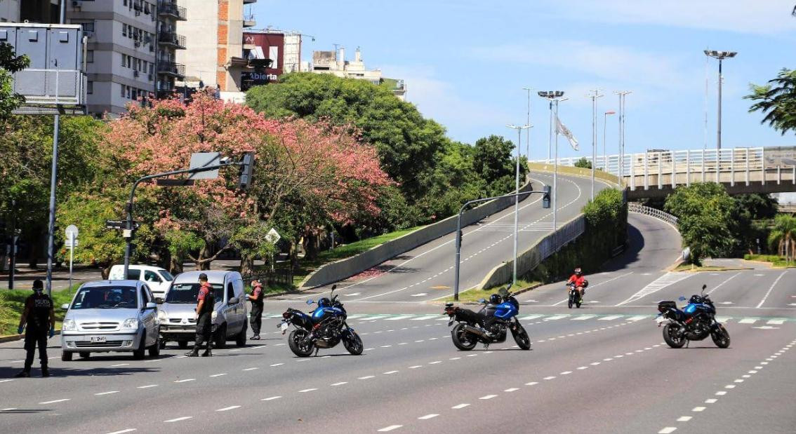 Accesos a Ciudad de Buenos Aires, coronavirus