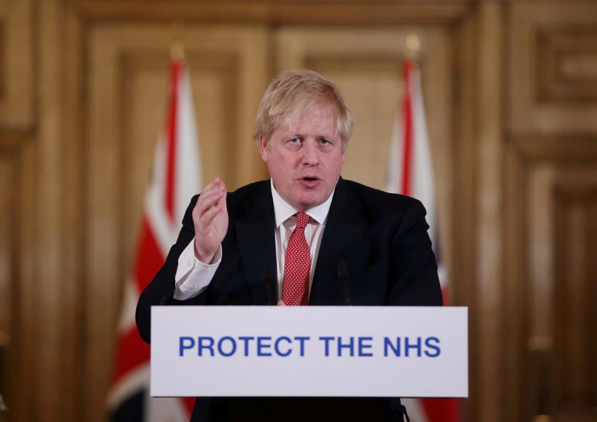 Boris Johnson, primer ministro de Gran Bretaña, REUTERS