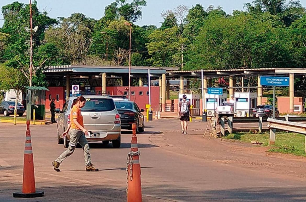 Frontera en Foz de Iguazú