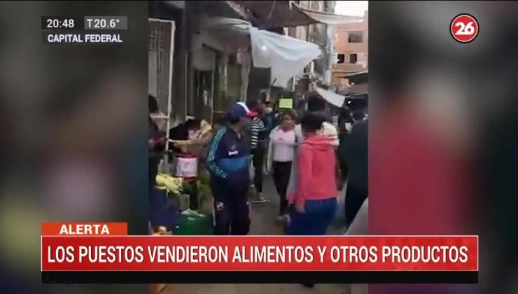 Coronavirus en Argentina: sin aislamiento en la villa 1-11-14, CANAL 26