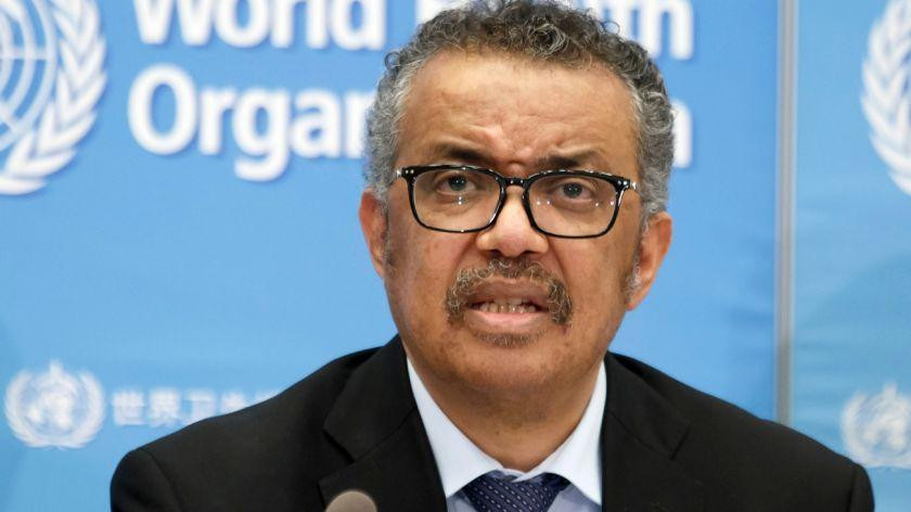 El director de la OMS, Tedros Adhanom Ghebreyesus