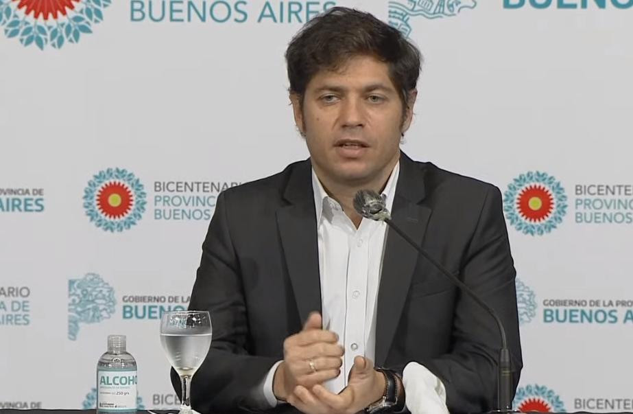 Axel Kicillof, conferencia, Provincia de Buenos Aires sobre coronavirus