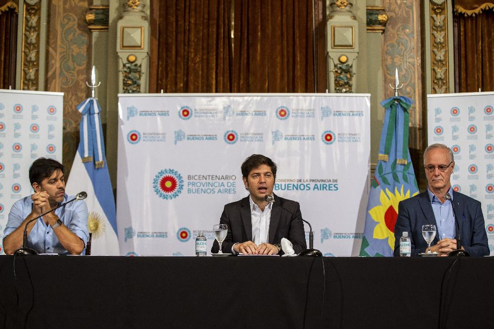 Axel Kicillof, provincia de Buenos Aires, NA