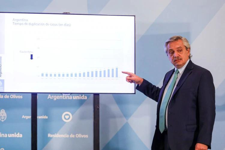 Coronavirus, Argentina, Alberto Fernández, presentación, NA